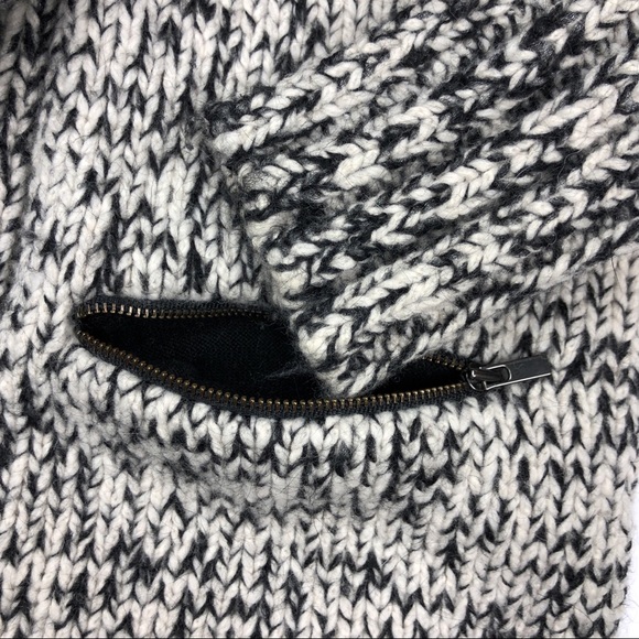 Banana Republic Italian Wool Leather Long Cardigan - Picture 4 of 7